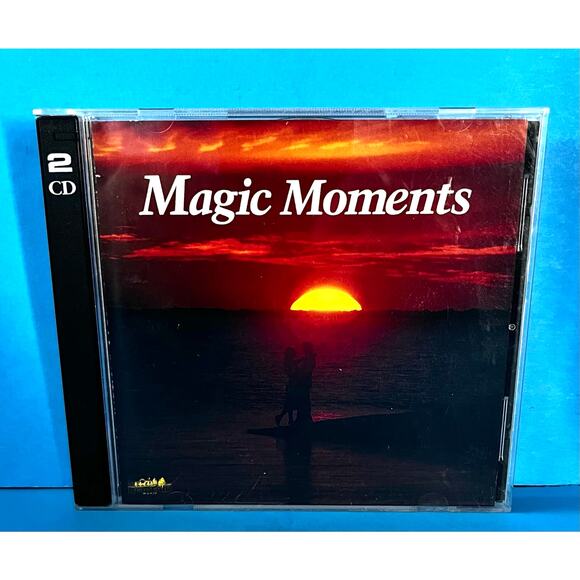 Magic Moments 2 CD Set Warner Special Products 1992 Romantic Hits Compilation - Picture 1 of 8